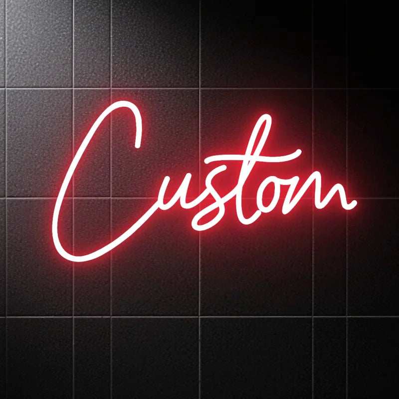 Custom LED Neon Sign USB Dimmable Personalized Name | Perfect Decorative Wall Lighting for Bedroom Home Party Wedding Gifts