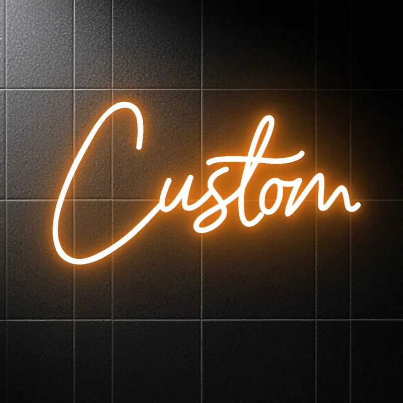 Custom LED Neon Sign USB Dimmable Personalized Name | Perfect Decorative Wall Lighting for Bedroom Home Party Wedding Gifts