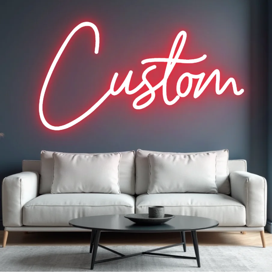 Custom LED Neon Sign USB Dimmable Personalized Name | Perfect Decorative Wall Lighting for Bedroom Home Party Wedding Gifts