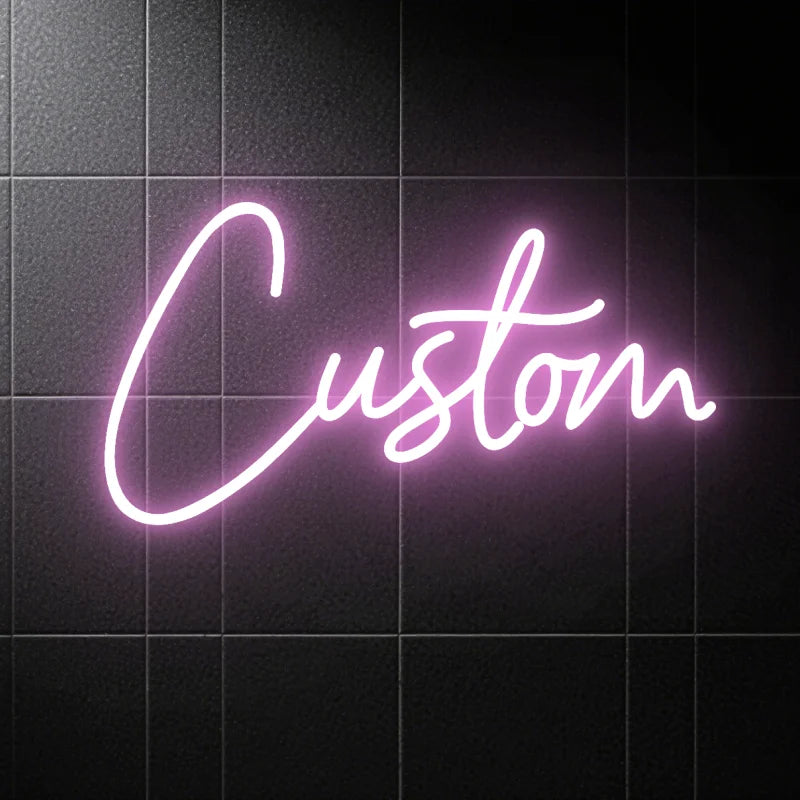 Custom LED Neon Sign USB Dimmable Personalized Name | Perfect Decorative Wall Lighting for Bedroom Home Party Wedding Gifts