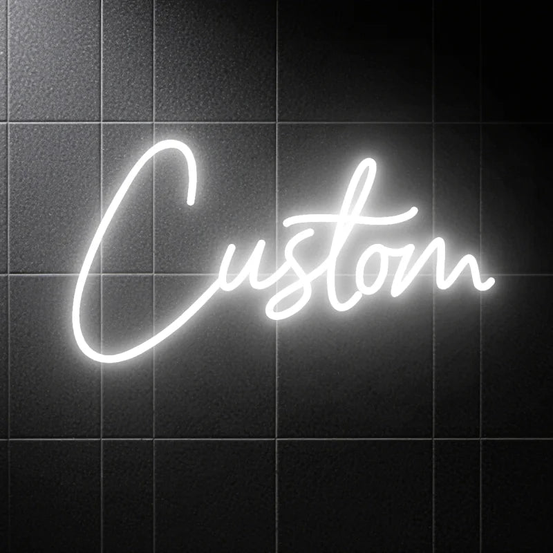 Custom LED Neon Sign USB Dimmable Personalized Name | Perfect Decorative Wall Lighting for Bedroom Home Party Wedding Gifts