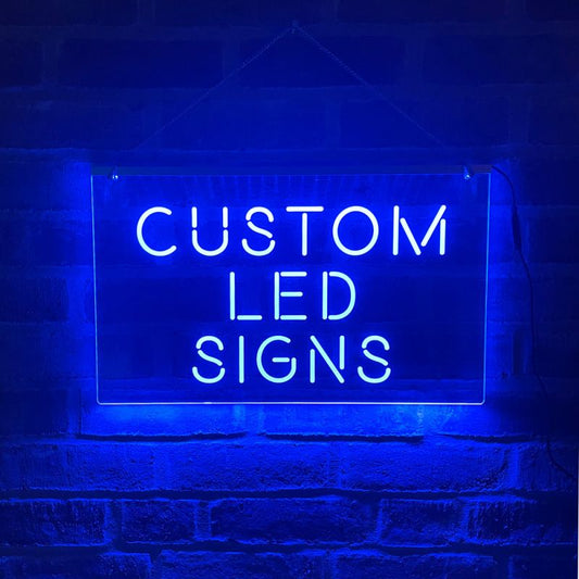 Party letter shape LED neon light sign